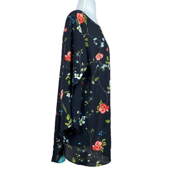 Worthington Blouse Plus Size 1X Floral Print - Picture 2 of 5